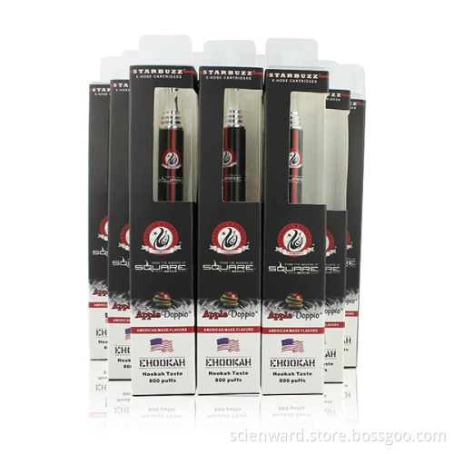 E Hookah Shisha Disposable Electronic Cigarette 800 Puffs in China